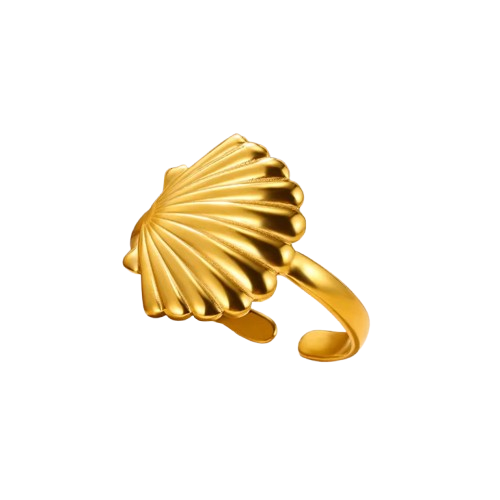 Ring met Schelp